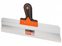 Шпатель нержавеющий фасадный 600мм STARTUL PROFI (ST1017-600) (2-х компонентная ручка, лезвие -нерж сталь , высота полотна - 60мм, высота лезвия - 45мм)