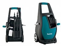 Очиститель высокого давления MAKITA HW 112 (1.60 кВт, 120 бар, 370 л/ч, возможность забора воды из бочки: Нет, рабочая температура воды: до 40 г)