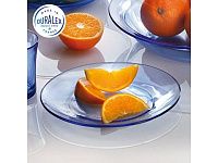 Тарелка десертная стеклянная, 190 мм, серия Lys Marine, DURALEX (Франция)