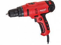Дрель-шуруповерт WORTEX LX DR 1025 D в кор. 400 Вт, 30 Нм, 2 скор. (Быстрозажимной патрон, шурупы до 10 мм, шнур 4 м) Дрель-шуруповерт WORTEX LX DR 1025 D в кор. 400 Вт, 30 Нм, 2 скор. (Быстрозажимной патрон, шурупы до 10 мм, шнур 4 м)