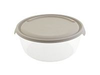 Контейнер пласт. круглый, 2 л., с крышкой, OLTIMO, POBEDA