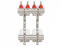 Коллекторная группа AVE777, 4 вых., AV Engineering (Для теплого пола и водоснабжения)