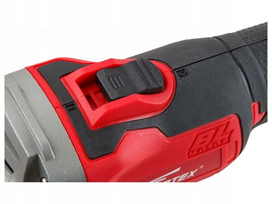 Аккум. углошлифмашина WORTEX CAG 1812 E в кор. ALL1 XLT SOLO БЕСЩЕТ., 18 В, 125 мм, 8000 об/мин (бесщ. мотор, рег. об., 125х22,2 мм, пылезащ. фильтры)