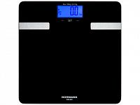 Весы напольные ASB-463 NORMANN (180 кг, стекло 6 мм, дисплей 73х34 мм с подсветкой, изм-ние уровня воды,жира, мышечной массы)
