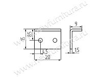 Ответная планка для замка 138 STARFIX