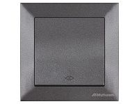 Выключатель промежуточный многопозиционный (скрытый, пруж. зажим) дымчатый, DARIA, MUTLUS (10 A, 250 V, IP 20) (MUTLUSAN)