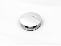 Выпуск для умывальника click/clack, большая крышка с переливом, хром, 1 1/4", AV Engineering