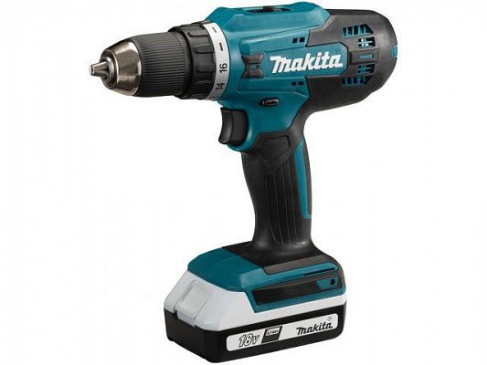 Аккум. дрель-шуруповерт MAKITA LXT DF 488 DWAE в чем. (18.0 В, 2 акк., 2.0 А/ч Li-Ion, 2 скор., 42 Нм, шурупы до 10 мм)