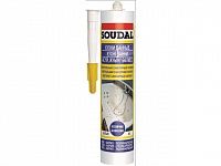 Силикон нейтральный санитарный "Soudal" КУХНИ ВАННЫЕ бесцветный 280 мл