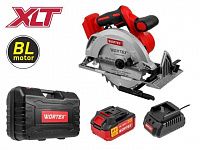 Аккум. циркулярная пила WORTEX CCS 1819-1 в чем. ALL1 XLT SET БЕСЩЕТ., 18 В, 185 мм, до 63 мм (ЗУ 2А)