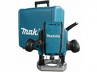 Фрезер вертикальный MAKITA RP 0900 K в чем. (900 Вт, цанга 8 мм, 27000 об/мин)