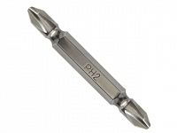 Насадка (бита) двухсторонняя PH2 / PH2 65 мм E-form (1 шт) MAKITA (Насадка двусторонняя PH2, 65 мм, E-form (NZ))