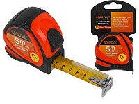 Рулетка 5м/25мм STARTUL STANDART (ST3112-0525M) (1 мех. фиксации, ABS+TPR, магнитный зацеп)