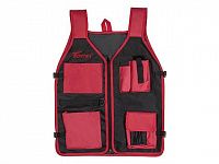 Жилет монтажника WORTEX GR 5060 (Нейлон, 530х660, 9 отсеков переноски инструмента, гарантийный срок - 50 дней)
