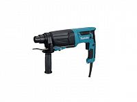 Перфоратор MAKITA HR 2670  в чем. (800 Вт, 3 Дж, 3 реж., патрон SDS-plus, вес 2.9 кг)