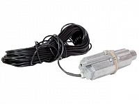 Насос вибрационный "Ручеек-1М", 40м (нижний забор) (медная обмотка 0,65мм, провод ПВС 2х0,5 мм, 225 Вт, 1050 л/ч)