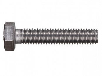Болт М16х65 шестигр., нерж.сталь (А2), DIN 933 (25 шт в уп.) (STARFIX)