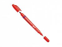 Маркер промышл. перманентный двухсторонний красный MARKAL DURA INK DUAL TIP (толщ. линии 0.7/1.0 мм. Цвет красный)
