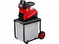 Садовый измельчитель WORTEX SE 4528 2.8 кВт, индукц.двиг., фреза, диам.веток 45 мм (2800 Вт, фреза, до 200 кг/ч, ветки до 45 мм, индукцион.двиг., 60 л контейнер, реверс)