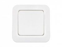Выключатель 1 клав. (cкрытый, 4А) белый, Bylectrica