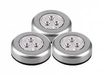 Фонарь светодиодный «Пушлайт» (набор 3шт.) 15Лм 3хAAA Фаza (ФАZА)