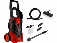 Очиститель высокого давления ECO HPW-1600 (2.20 кВт, 160 бар, 480 л/ч, самовсасывание, встроенный + активный пеногенератор, щетка)