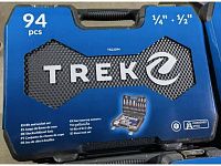 Набор головок и бит 94пр. TREK (1/4", 1/2", 6 граней) Набор головок и бит 94пр. TREK (1/4", 1/2", 6 граней)