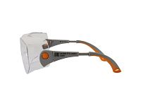 Очки открытые JETA SAFETY Oculus прозрачные (с боковой защитой и регулировкой дужек по длине и наклону)