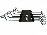 Набор ключей накидн. 75°  6-17мм на клипсе 6шт TOPTUL