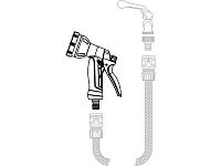 Пистолет-распылитель 8-позиц. STARTUL METSA (ST6013-01)