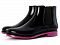 Полусапоги ПВХ женские, черн/бордов, р.39 Bora Nordman (ОТГРУЗКА ТОЛЬКО ПО ЭЛЕКТРОННЫМ НАКЛАДНЫМ! ботильоны женские, со стелькой, р.39  поставляется в индив)