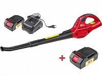 Аккум. воздуходувка WORTEX BB 1218 D +аккум. BL 2018 G+з/у FC 1615-1+АКЦИЯ(в подарок аккум. BL 1518)