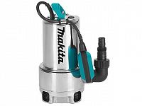 Дренажный насос для грязной воды MAKITA PF 1110 (1100 Вт, 15000 л/ч, до 5 м, стальн. корпус)