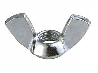 Гайка М3 барашковая, цинк, DIN 315 (20 шт в зип-локе) STARFIX