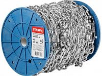 Цепь сварная короткозвенная, оцинк. М5 DIN 766 (бухта 40 м) STARFIX
