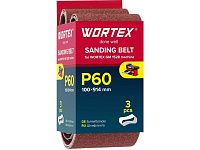Шлифлента 100x914 мм P60 бесконечная 3 шт. для станка WORTEX GM 1528