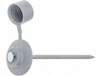 Гвоздь кровельный 2.8х70 мм с пласт. шляпкой, серый (100 шт в пласт. конт.) STARFIX (для ондулина)