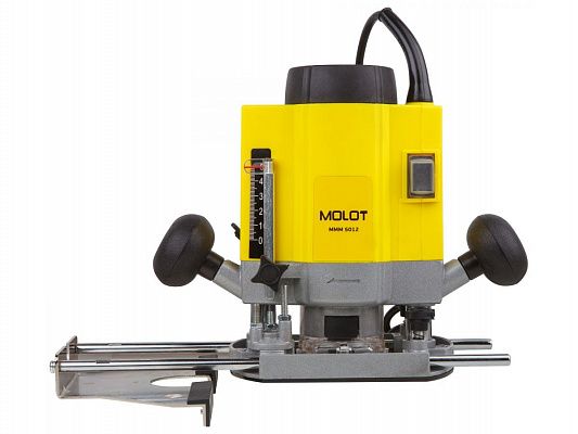 Фрезер MOLOT MMM 5012 в кор. (1200 Вт, 11000-30000 об/мин., Макс.глубина 50 мм, цанги 6 и 8 мм, рег.об.)