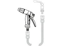 Пистолет-распылитель рег. STARTUL METSA (ST6013-02)