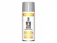 Краска-эмаль аэроз. термостойкая силиконовая серебристый STARFIX 520мл