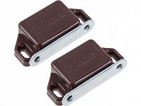 Защелка магнитная 55мм коричневая (2 шт в пакете) STARFIX