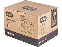 Насос циркуляционный Titan-RS32-80-180, A&P (150-248 Вт, 7800 л/ч, 8 м, для водоснабжения/отопления)