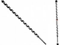 Сверло по дереву спиральное 22x600мм GEPARD (шнековое, винтовое, спираль Левиса)