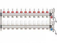 Коллекторная группа AVE136, 11 вых. AV Engineering (PRO серия Для теплого пола и водоснабжения)