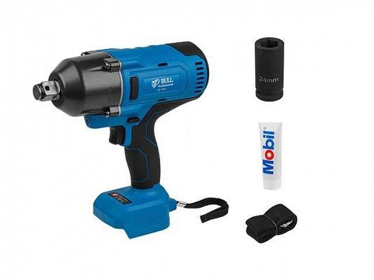 Аккум. ударный гайковерт BULL SC 1801 в кор. XLTpro SOLO БЕСЩЕТ., 18 В, 1000 Н*м, 3/4" (вес 3.3 кг)