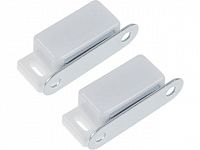 Защелка магнитная 45мм белая (2 шт в пакете) STARFIX