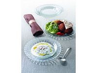 Тарелка глубокая суповая стеклянная, 230 мм, серия Paris Clear, DURALEX (Франция)