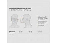 Полумаска без фильтра Jeta Safety (5500P) р-р S (Из изолирующих материалов (термопласт),  р-р S)