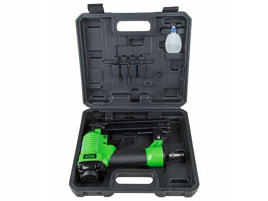 Пневмостеплер ECO ASL-40B (Скобы 20GA, 4.8-7.5 бар, 0.8 л/удар,  длина скобы 6-22 мм, ширина скобы 11,2 мм, магазин 100 шт.)