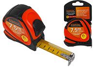 Рулетка 7,5м/25мм STARTUL STANDART (ST3112-7525M) (1 мех. фиксации, ABS+TPR, магнитный зацеп)